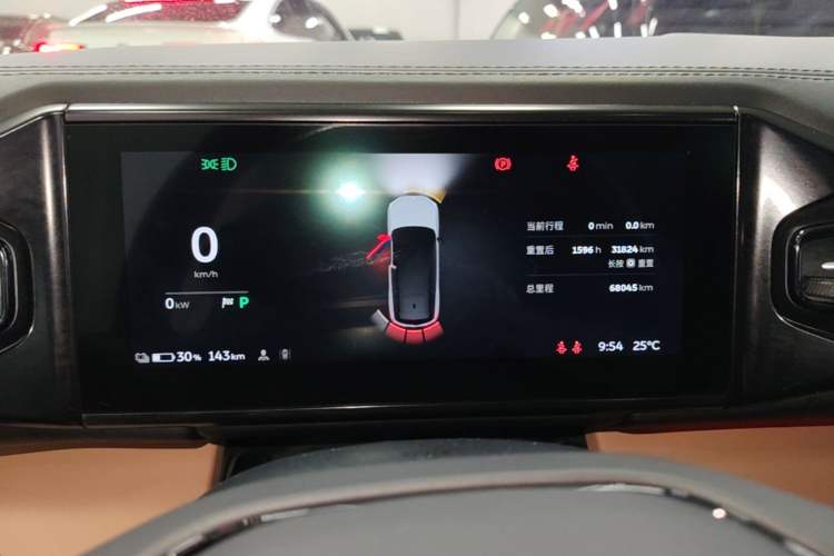 Used Nio ES8 2018 355 km Base Version 6-Seater Edition Instrument Cluster