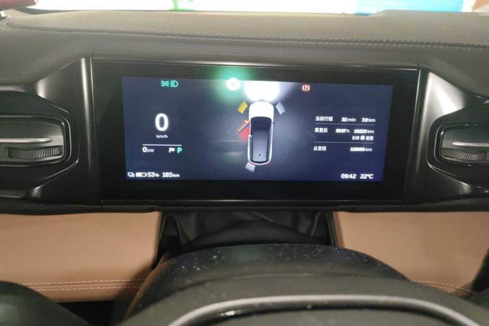 Used Nio ES8 2018 355 km Base Version 6-Seater Edition Instrument Cluster