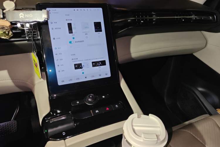 Used Nio ES8 2018 Founder Edition Audio And AC Panel
