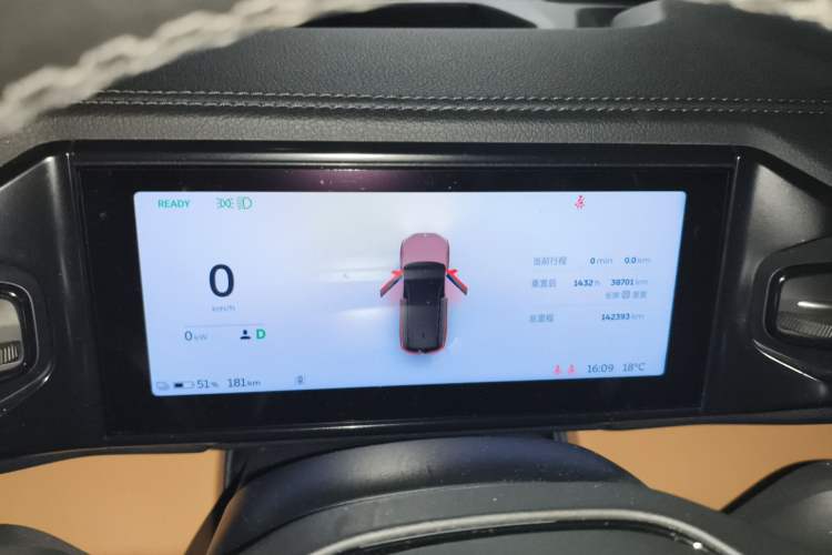 Used Nio ES8 2018 355 km Base Version 6-Seater Edition Instrument Cluster
