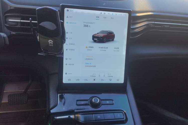 Used Nio ES8 2018 355 km Base Version 6-Seater Edition Audio And AC Panel