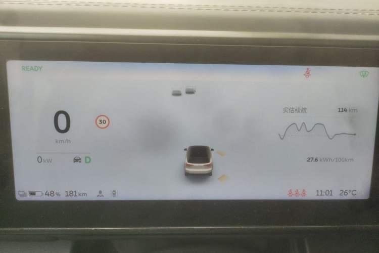 Used Nio ES8 2018 355 km Base Version 7-Seater Edition Instrument Cluster