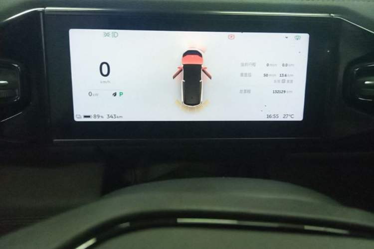 Used Nio ES8 2018 355 km Base Version 7-Seater Edition Instrument Cluster