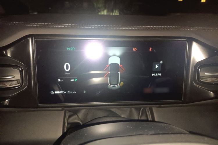 Used Nio ES8 2018 355 km Base Version 7-Seater Edition Instrument Cluster