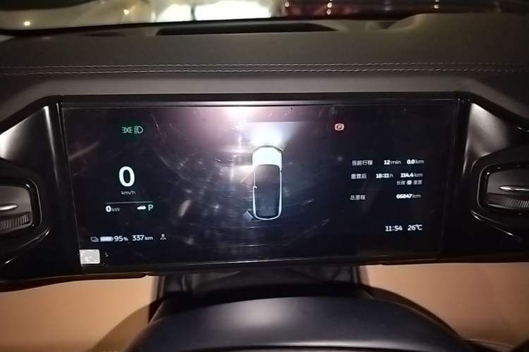 Used Nio ES8 2018 355 km Base Version 7-Seater Edition Instrument Cluster