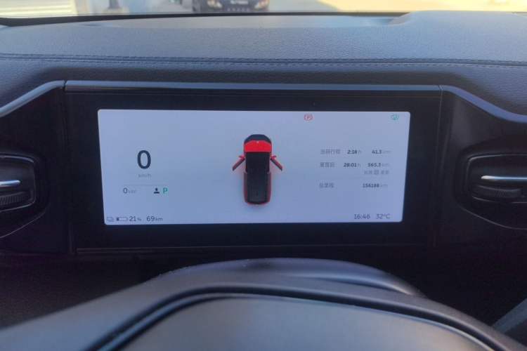 Used Nio ES8 2018 355 km Base Version 6-Seater Edition Instrument Cluster