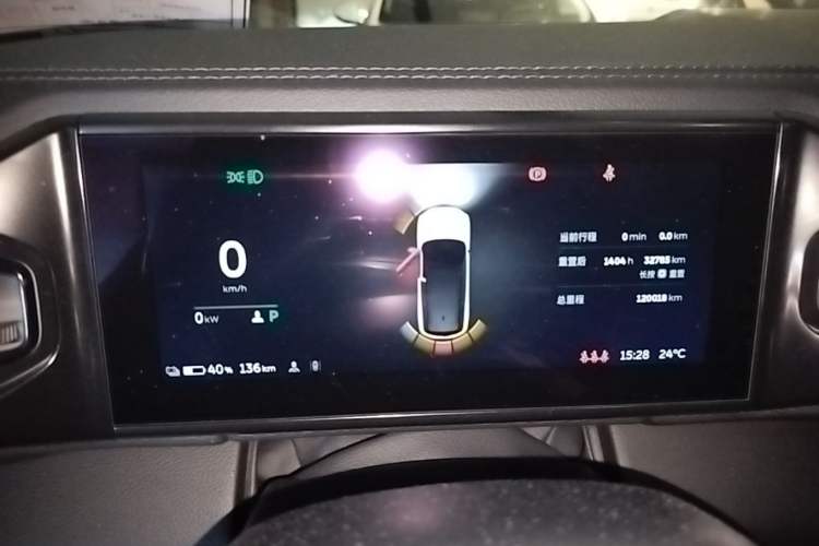 Used Nio ES8 2018 355 km Base Version 7-Seater Edition Instrument Cluster