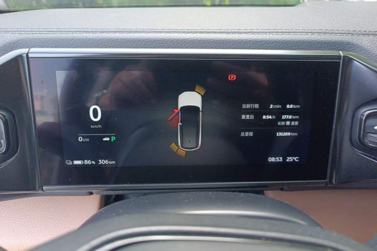 Used Nio ES8 2018 355 km Base Version 7-Seater Edition Instrument Cluster