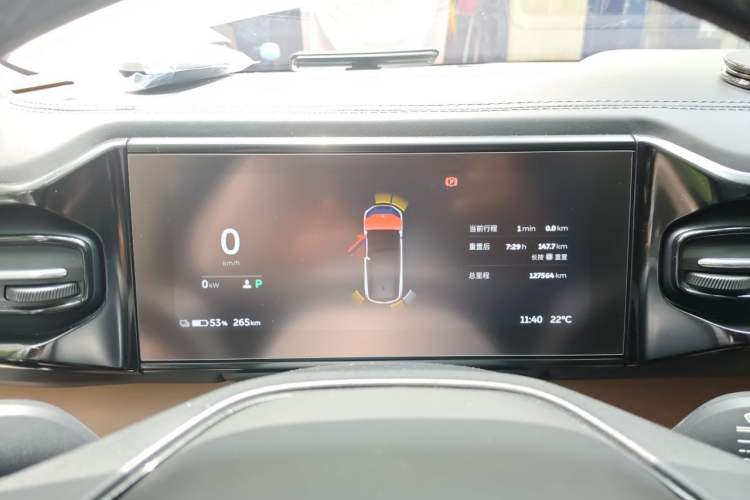 Used Nio ES8 2018 355 km Base Version 7-Seater Edition Instrument Cluster