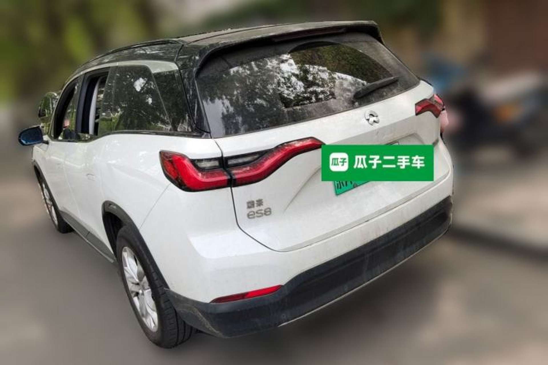 Used Nio ES8 2018 355 km Base Version 7-Seater Edition Rear Left 45 Deg