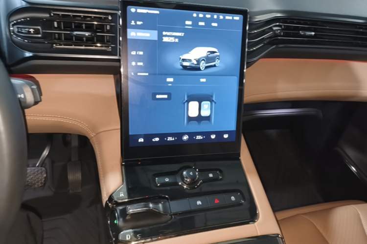 Used Nio ES8 2020 415 km Range 6-Seater Version Audio And AC Panel
