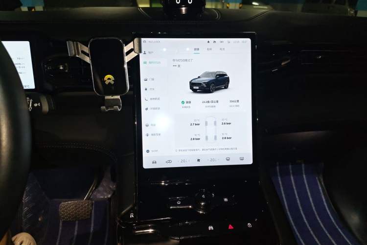 Used Nio ES8 2020 580 km Range Signature Edition Six-Seater Version Audio And AC Panel