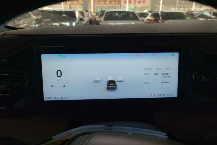 Used Nio ES8 2020 580 km Range Six-Seater Version Instrument Cluster