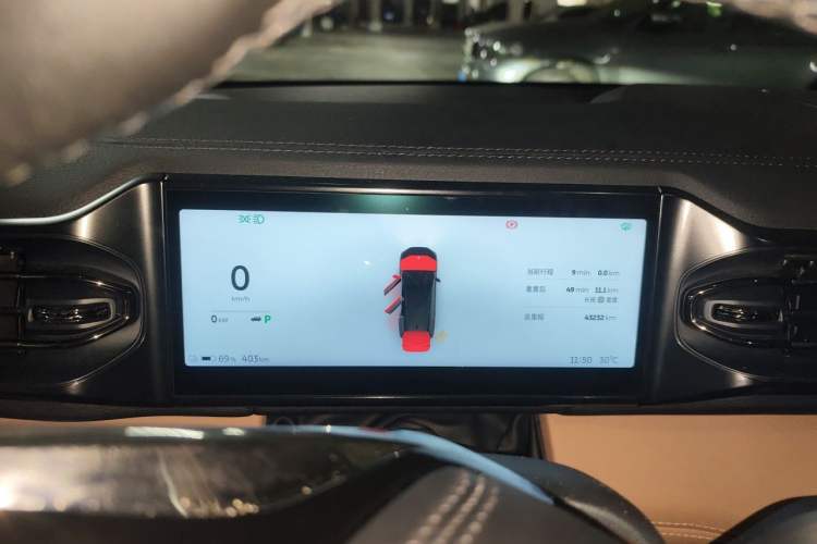 Used Nio ES8 2020 580 km Range Six-Seater Version Instrument Cluster