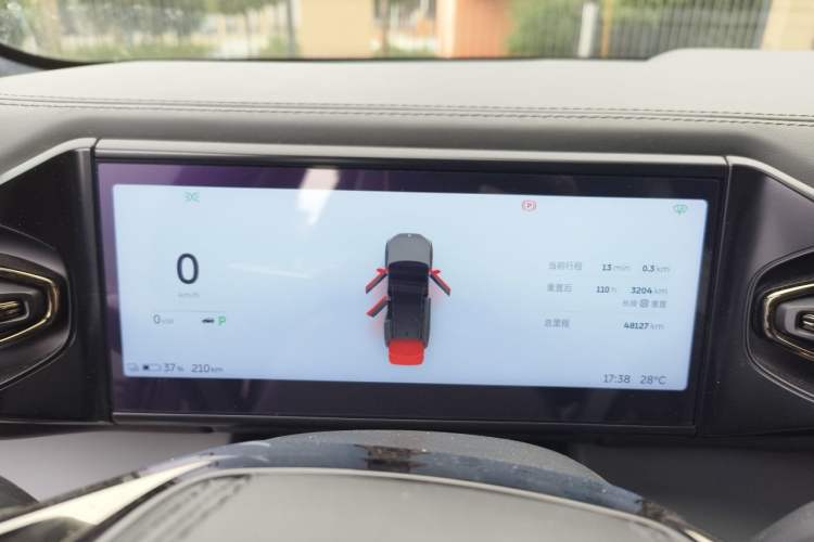 Used Nio ES8 2020 580 km Range Signature Edition Six-Seater Version Instrument Cluster