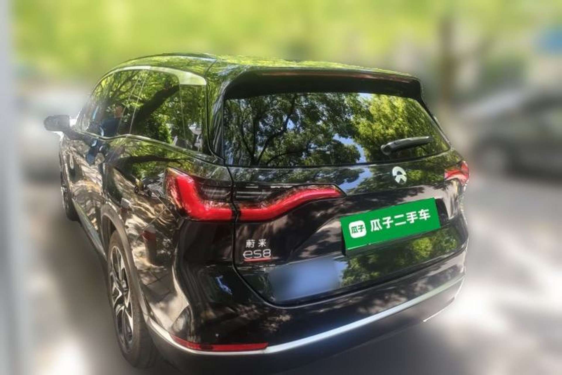 Used Nio ES8 2020 415 km Signature Edition 6-Seater Version Rear Left 45 Deg