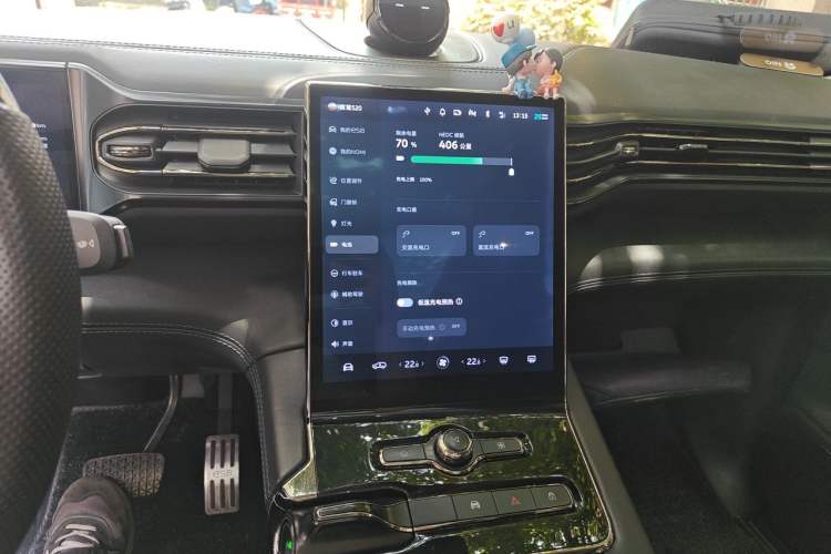 Used Nio ES8 2020 415 km Signature Edition 6-Seater Version Audio And AC Panel
