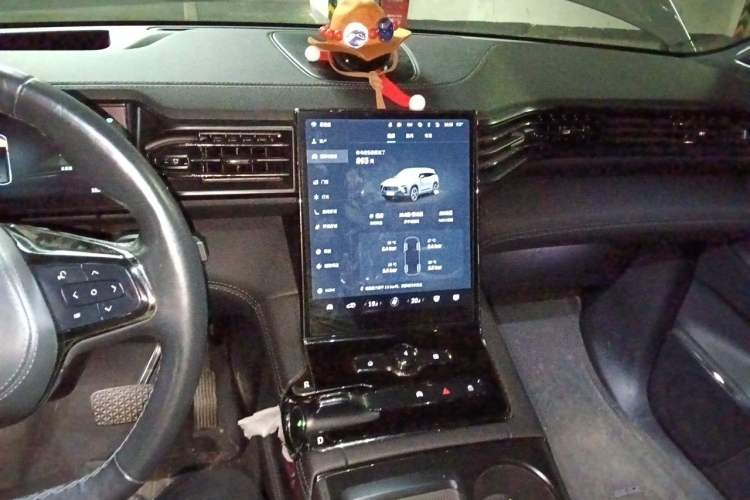 Used Nio ES8 2020 450 km Range 6-Seater Version Audio And AC Panel