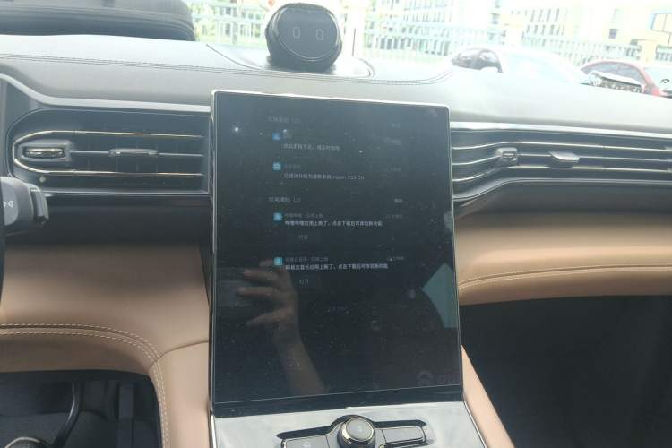 Used Nio ES8 2020 580 km Range Signature Edition Six-Seater Version Audio And AC Panel