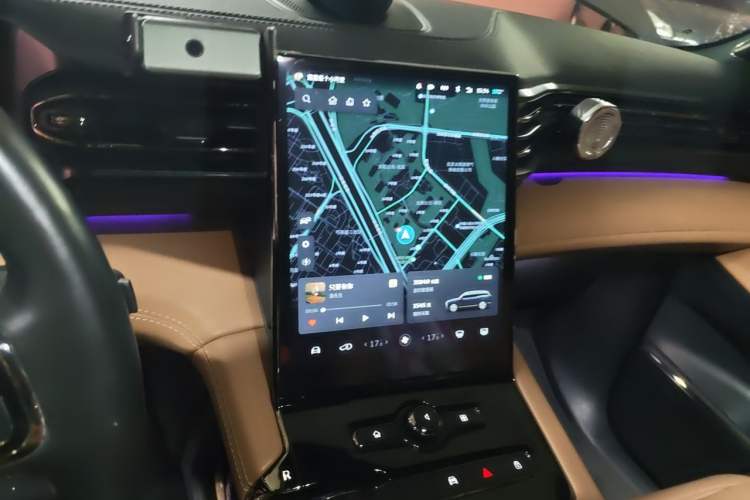 Used Nio ES8 2020 580 km Range Six-Seater Version Audio And AC Panel