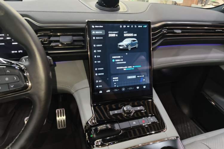 Used Nio ES8 2020 415 km Signature Edition 6-Seater Version Audio And AC Panel
