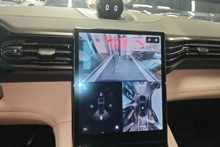 Used Nio ES8 2020 580 km Range Six-Seater Version Audio And AC Panel