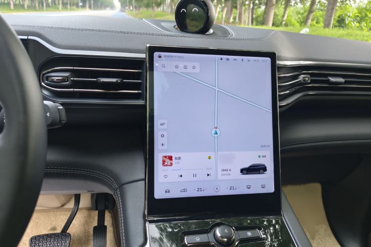Used Nio ES8 2020 415 km Range 6-Seater Version Audio And AC Panel