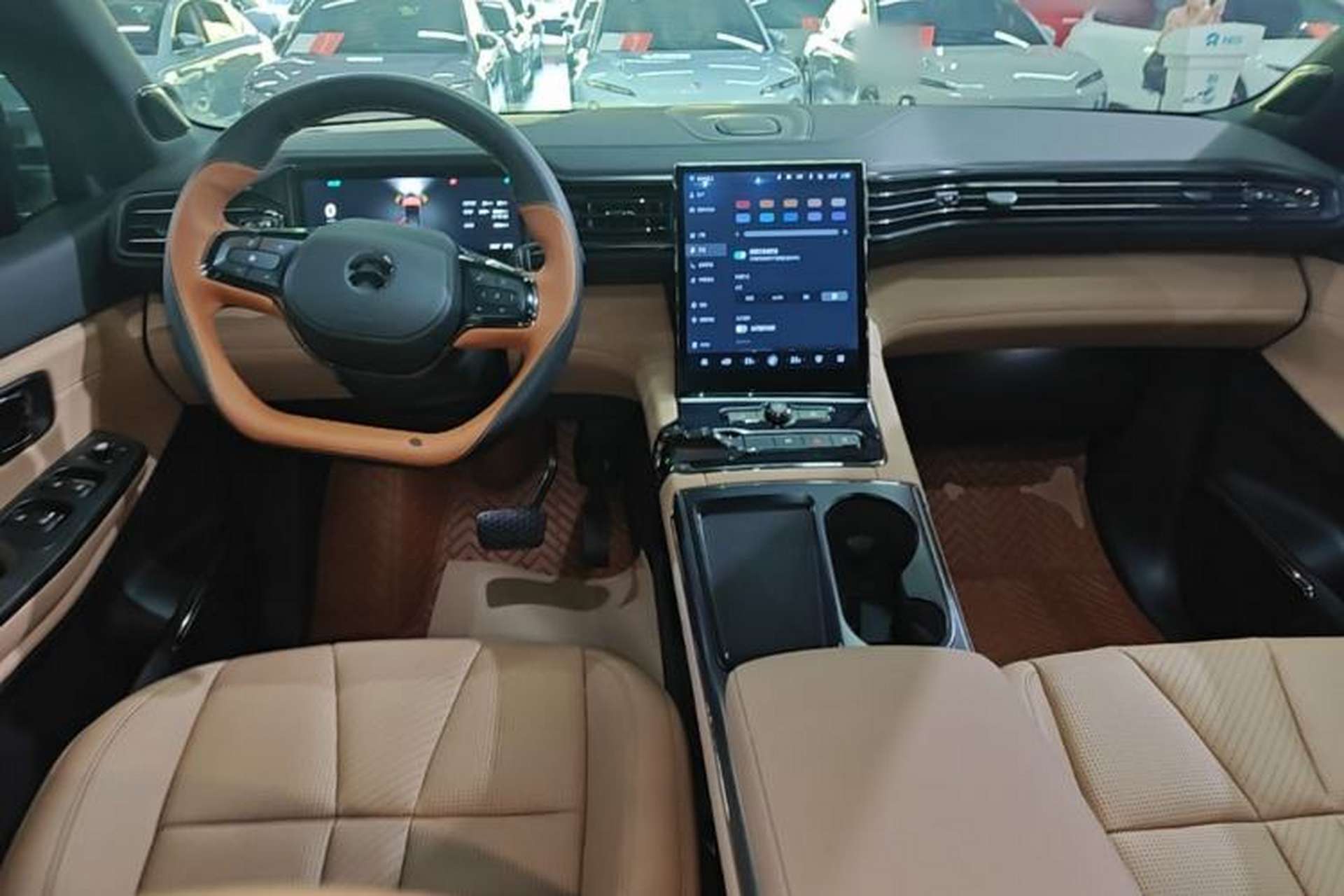 Used Nio ES8 2020 580 km Range Six-Seater Version Center Console