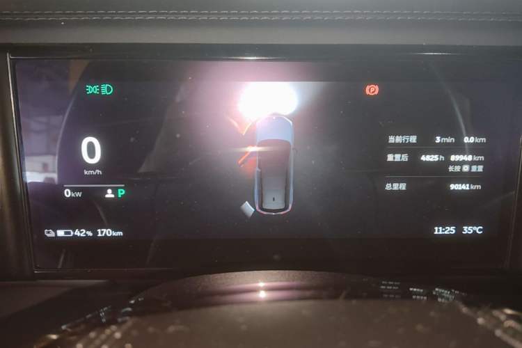 Used Nio ES8 2020 415 km Range 7-Seater Version Instrument Cluster