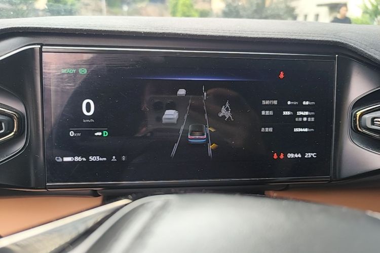 Used Nio ES8 2020 580 km Range Signature Edition Six-Seater Version Instrument Cluster