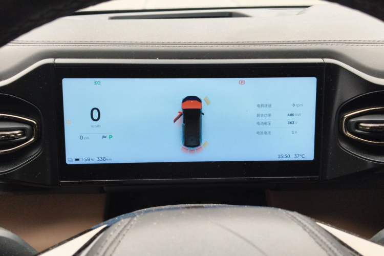 Used Nio ES8 2020 580 km Range Signature Edition Six-Seater Version Instrument Cluster