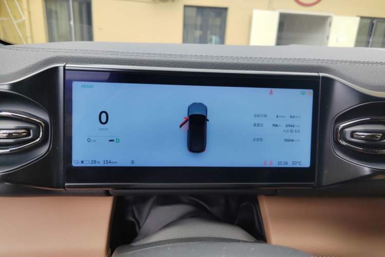 Used Nio ES8 2020 580 km Range Six-Seater Version Instrument Cluster