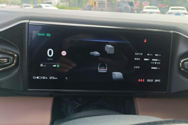 Used Nio ES8 2020 580 km Signature Edition 7-Seater Version Instrument Cluster