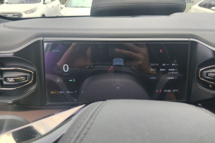 Used Nio ES8 2020 580 km Range Signature Edition Six-Seater Version Instrument Cluster