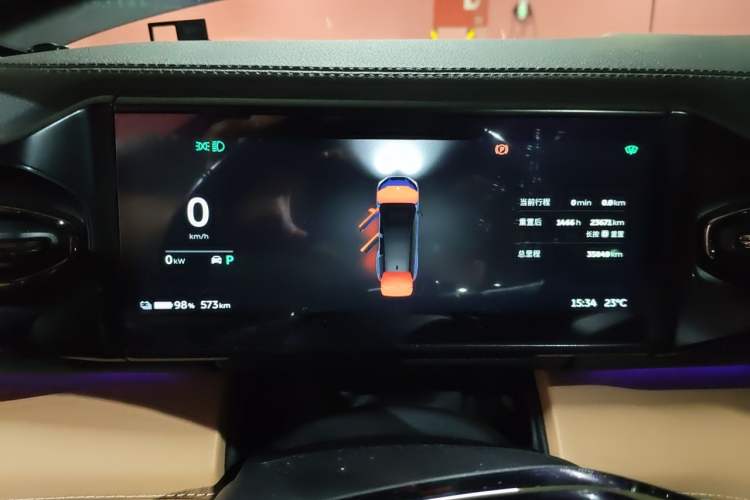 Used Nio ES8 2020 580 km Range Six-Seater Version Instrument Cluster