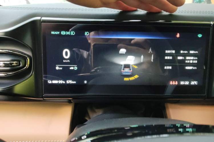 Used Nio ES8 2020 415 KM Signature Edition 7-Seater Version Instrument Cluster