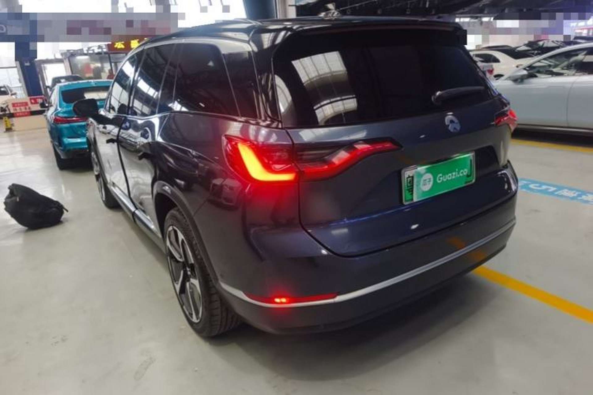 Used Nio ES8 2020 580 km Range Signature Edition Six-Seater Version Rear Left 45 Deg