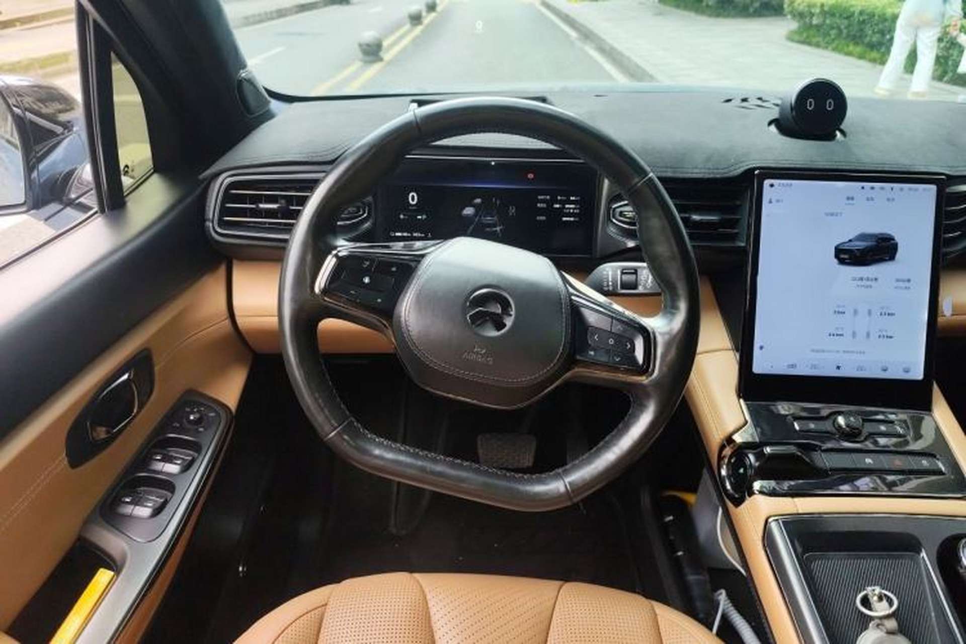 Used Nio ES8 2020 580 km Range Signature Edition Six-Seater Version Steering Wheel