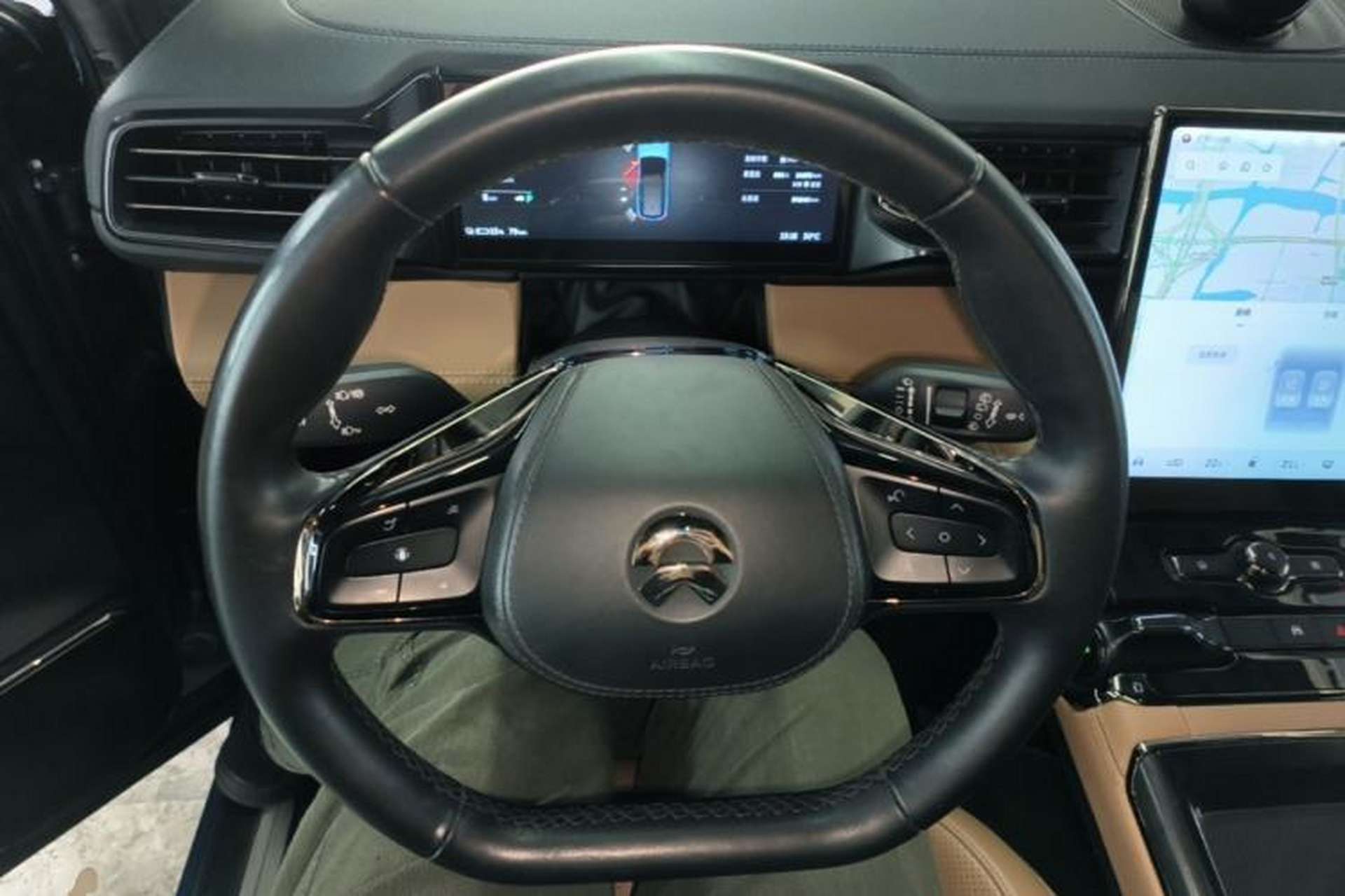 Used Nio ES8 2020 580 km Range Six-Seater Version Steering Wheel