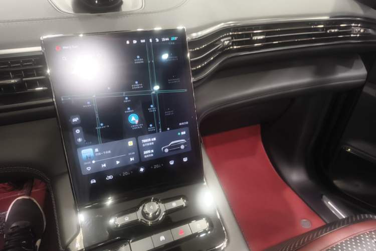 Used Nio ES8 2020 415 km Range 6-Seater Version Audio And AC Panel