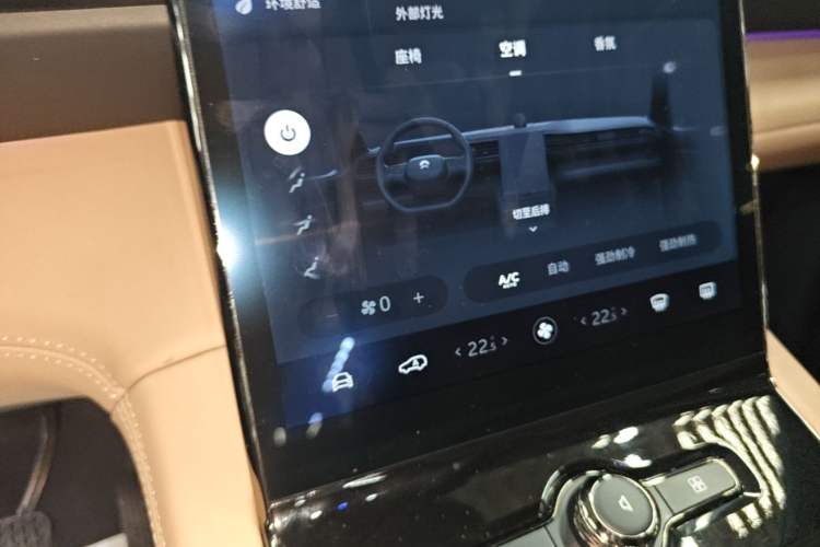 Used Nio ES8 2020 415 km Signature Edition 6-Seater Version Audio And AC Panel