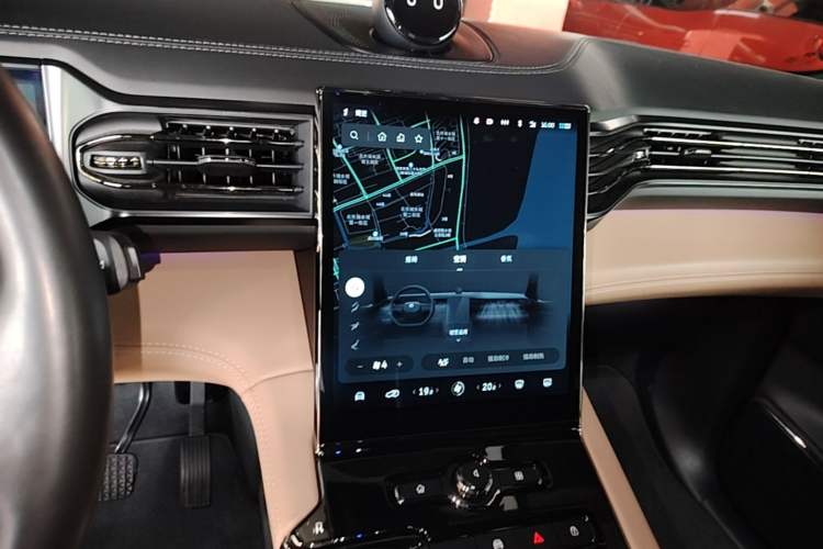 Used Nio ES8 2020 580 km Range Six-Seater Version Audio And AC Panel