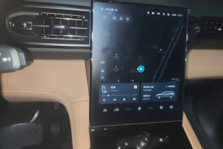 Used Nio ES8 2020 415 km Range 6-Seater Version Audio And AC Panel