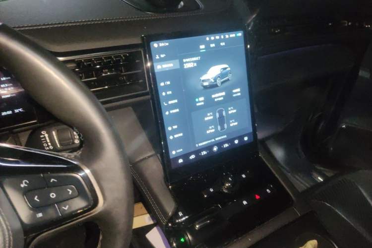 Used Nio ES8 2020 580 km Range Six-Seater Version Audio And AC Panel