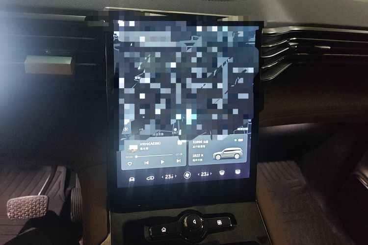 Used Nio ES8 2020 415 km Range 6-Seater Version Audio And AC Panel