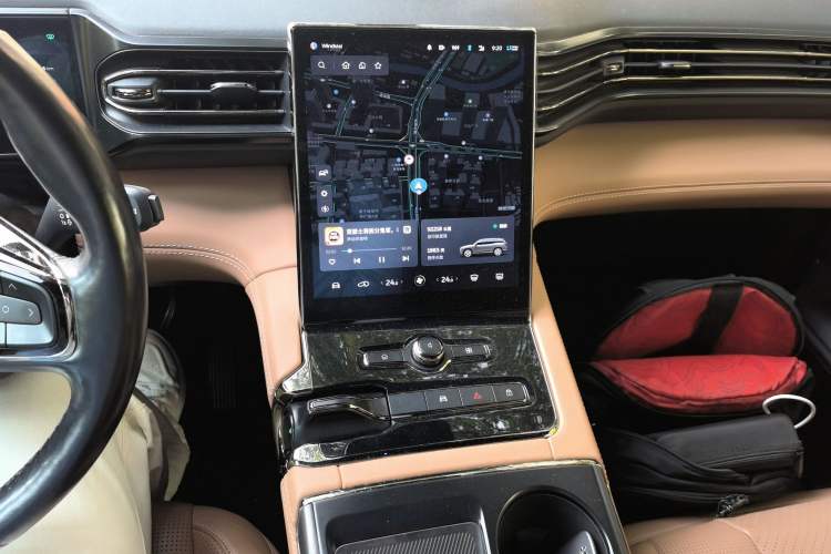 Used Nio ES8 2020 450KM Signature Edition Six-Seater Version Audio And AC Panel