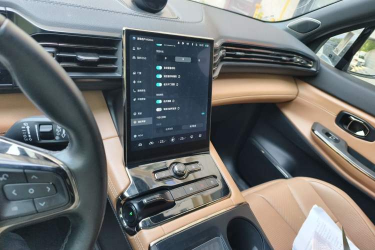Used Nio ES8 2020 450 km Range 6-Seater Version Audio And AC Panel
