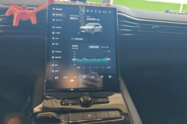 Used Nio ES8 2020 580 km Range 7-Seater Version Audio And AC Panel