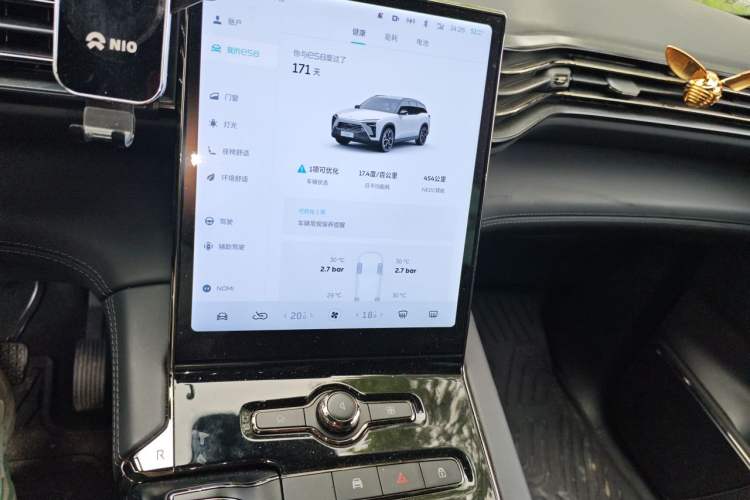 Used Nio ES8 2020 580 km Range Signature Edition Six-Seater Version Audio And AC Panel