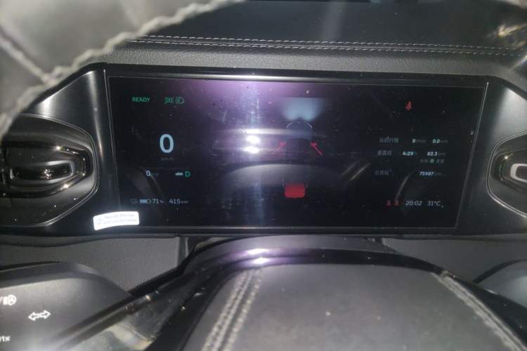 Used Nio ES8 2020 580 km Range Six-Seater Version Instrument Cluster
